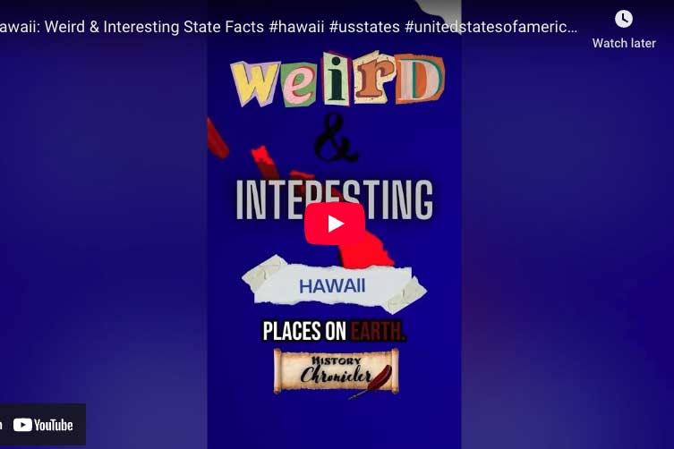 [VIDEO] Hawaii: Weird & Interesting State Facts